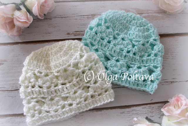 Lacy Crochet Free Crochet Baby Hat Patterns