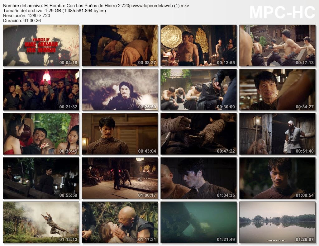 El Hombre Con Los Puños de Hierro 2 (2015) BRrip 720p Dual