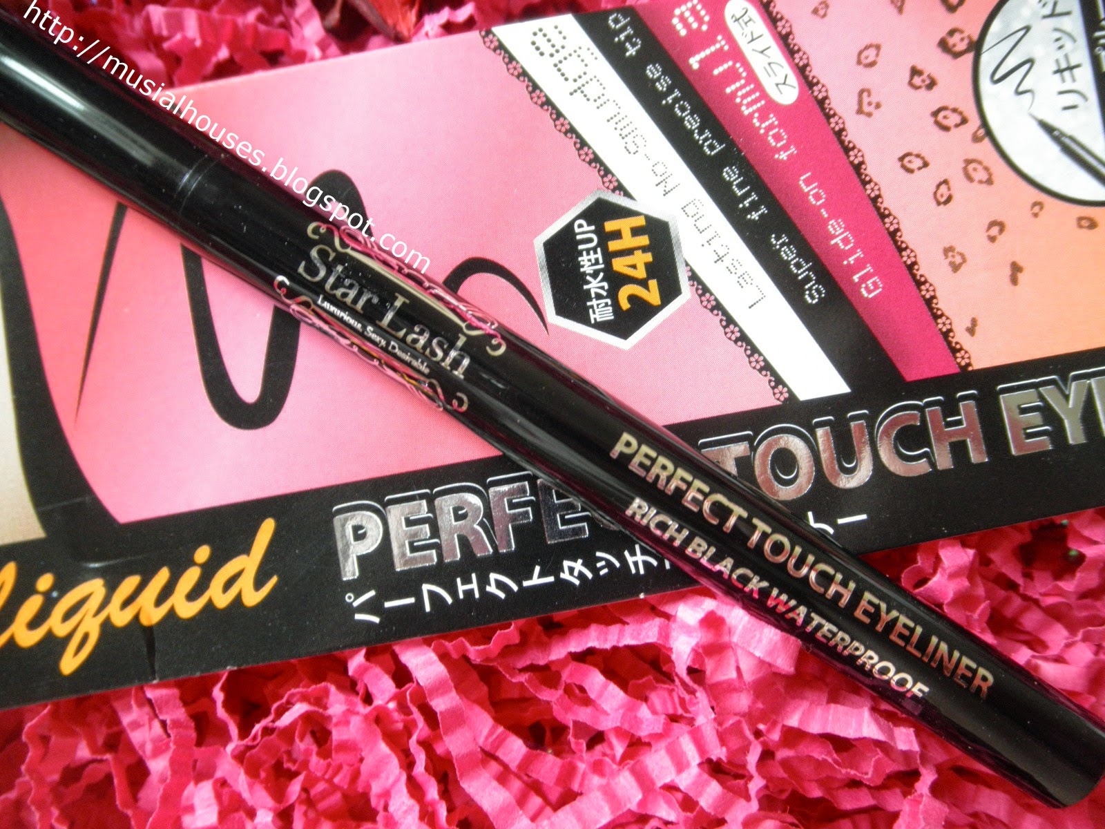Star Lash Perfect Touch Eyeliner Pen Review and Swatches of Faces and