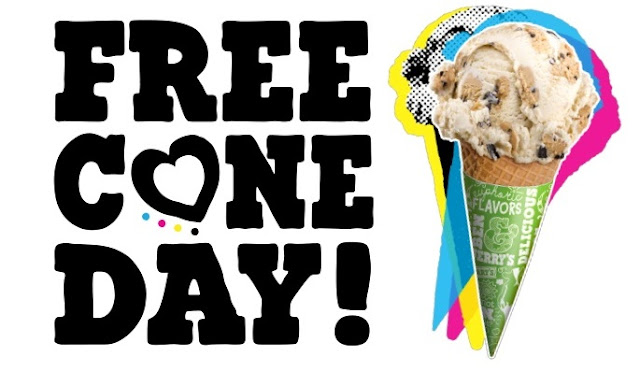 Get Free Ice Cream with Ben & Jerry Free Cone Day