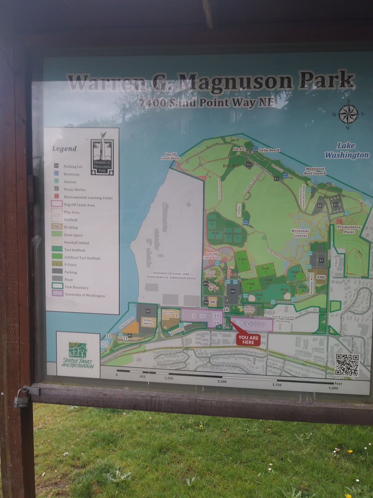 Magnuson Park Map