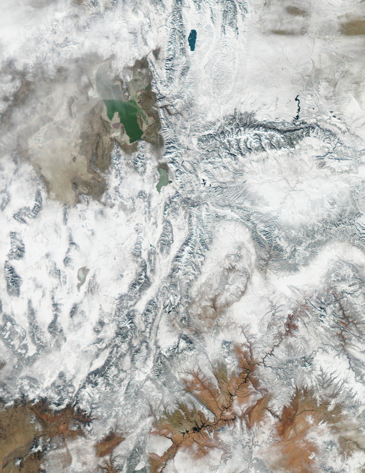 Utah Weather Current snow on the ground