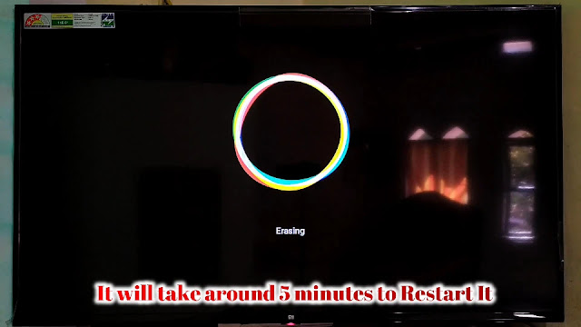 process of resetting mi tv mi tv reset processing