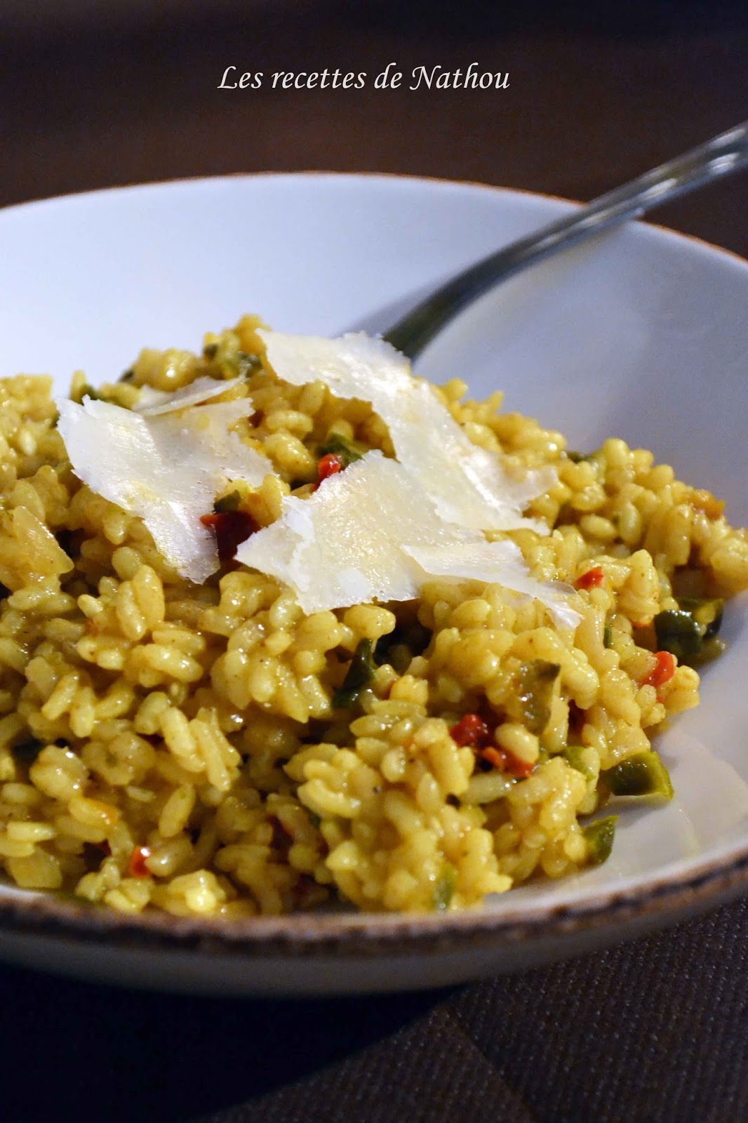 Ma cuisine au fil de mes idées... Risotto au curry de Delhaize