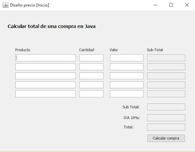 programa que muestre el total a pagar en java