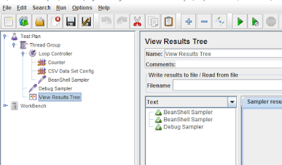 View Result Tree component in JMeter