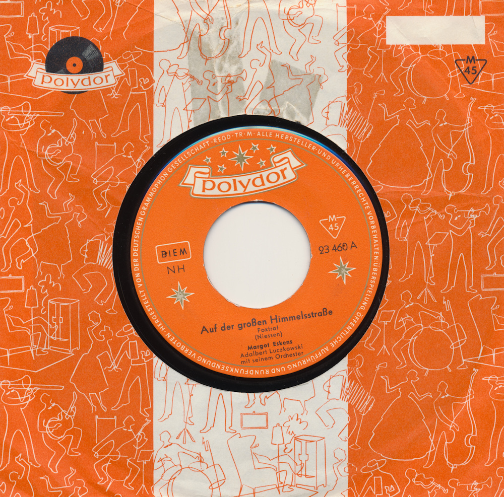 Music on vinyl Auf der grossen Himmelsstrasse Margot Eskens