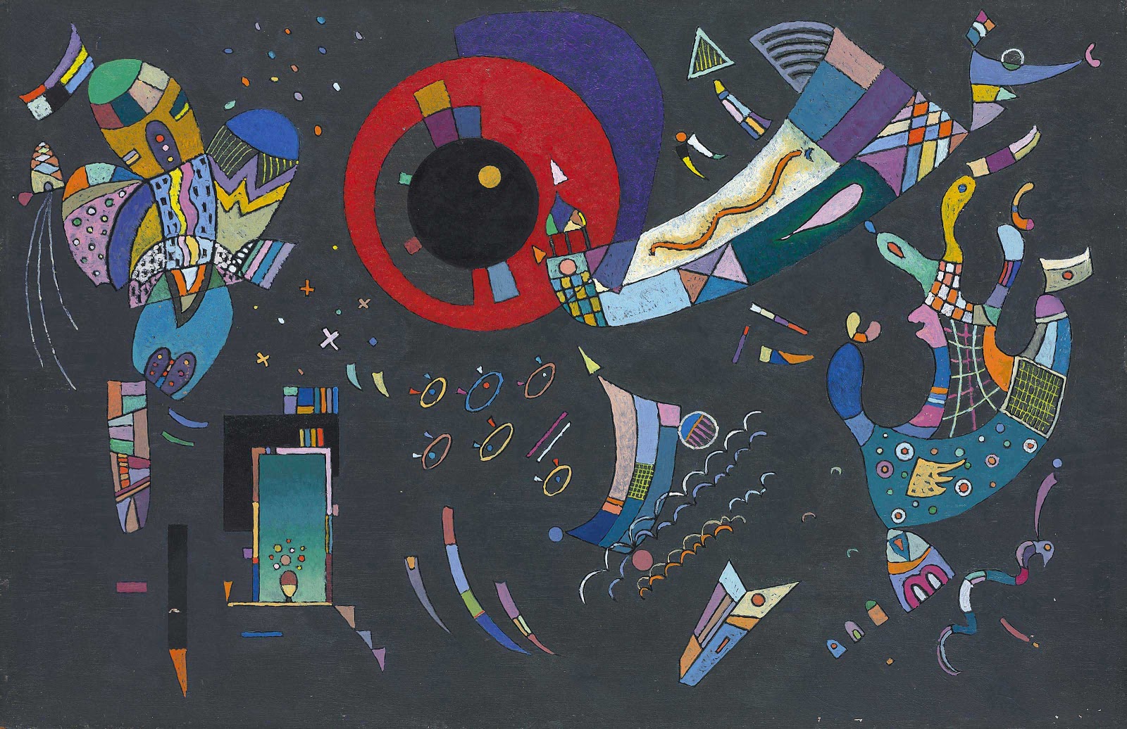Kandinsky Oeuvres Cercles AfficheJPG