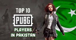 Top 10 PUBG Mobile Players in Pakistan
