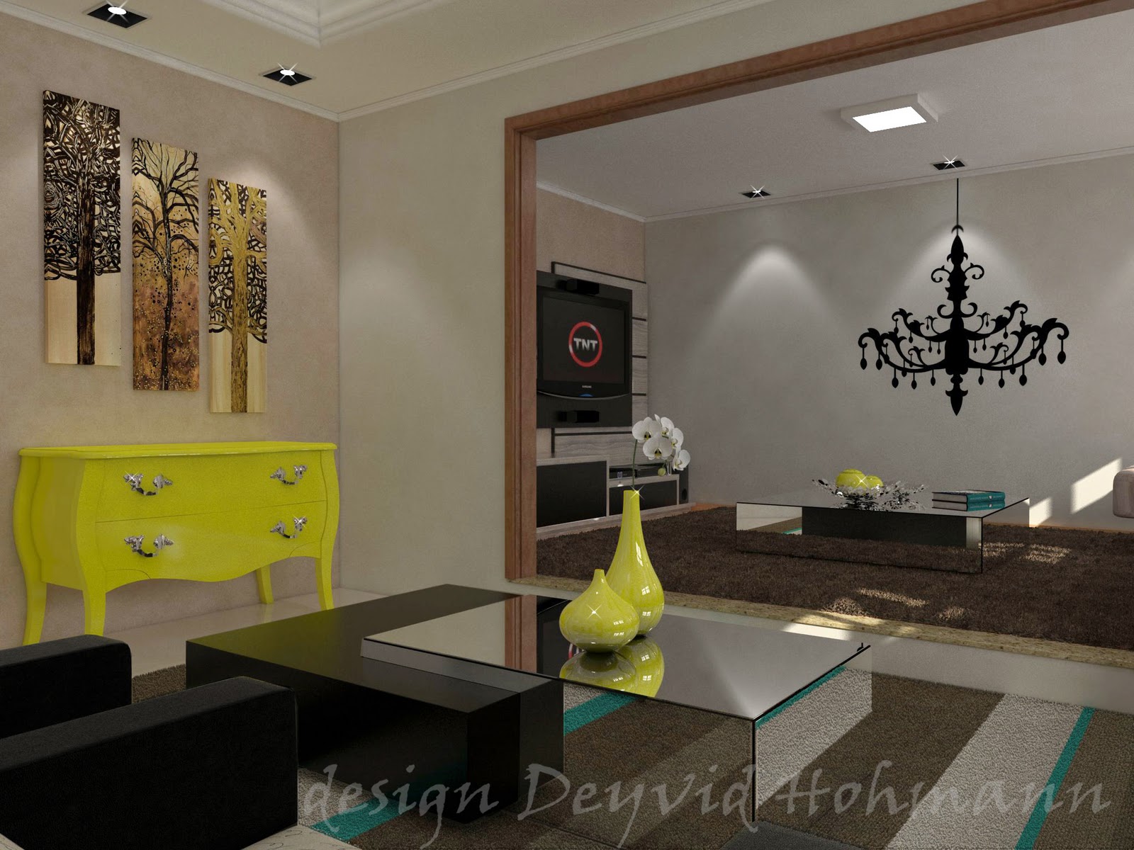 Deyvid Hohmann: Salas Estar e Tv