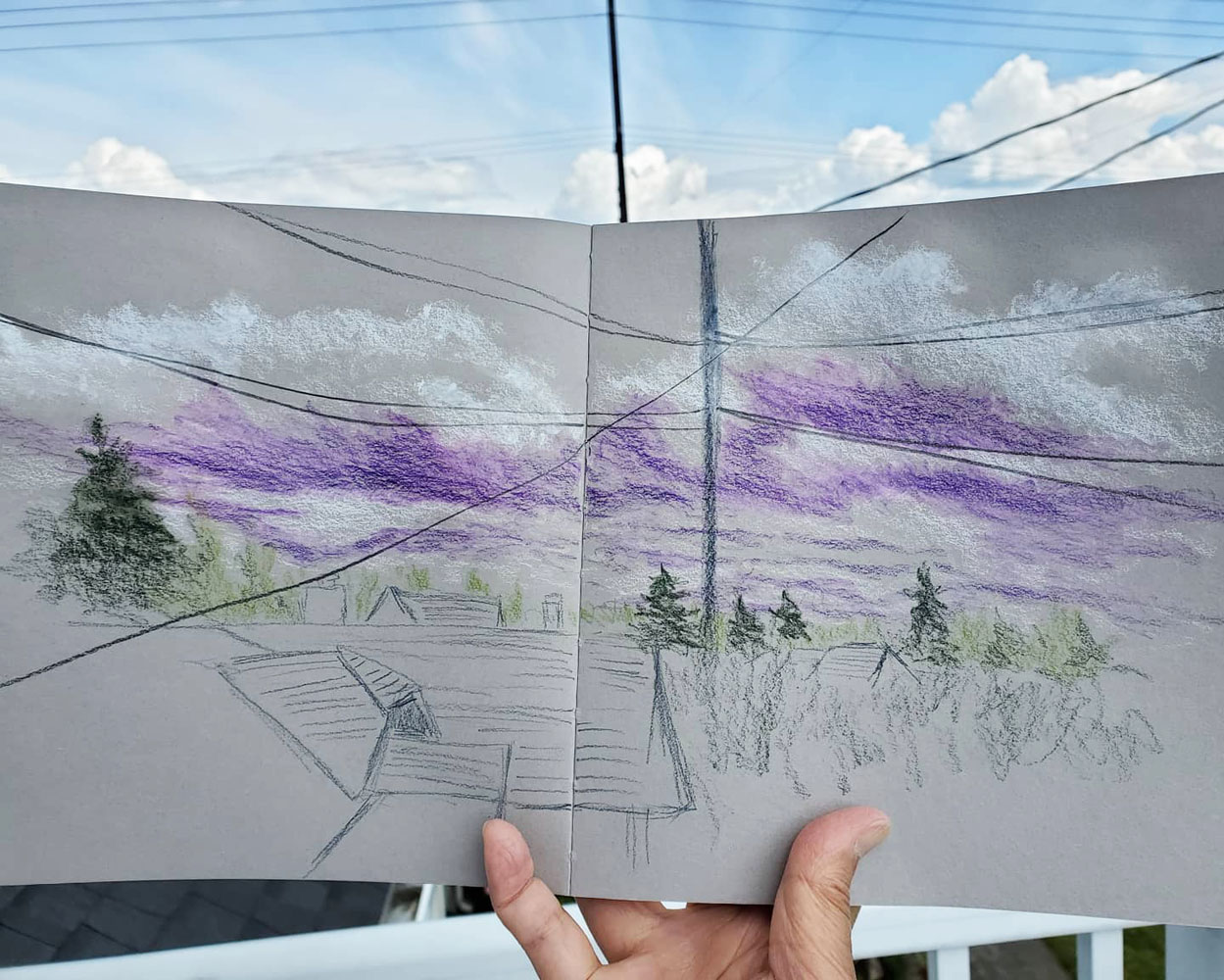 Fueled by Clouds & Coffee: What I Learned About Travel Sketching