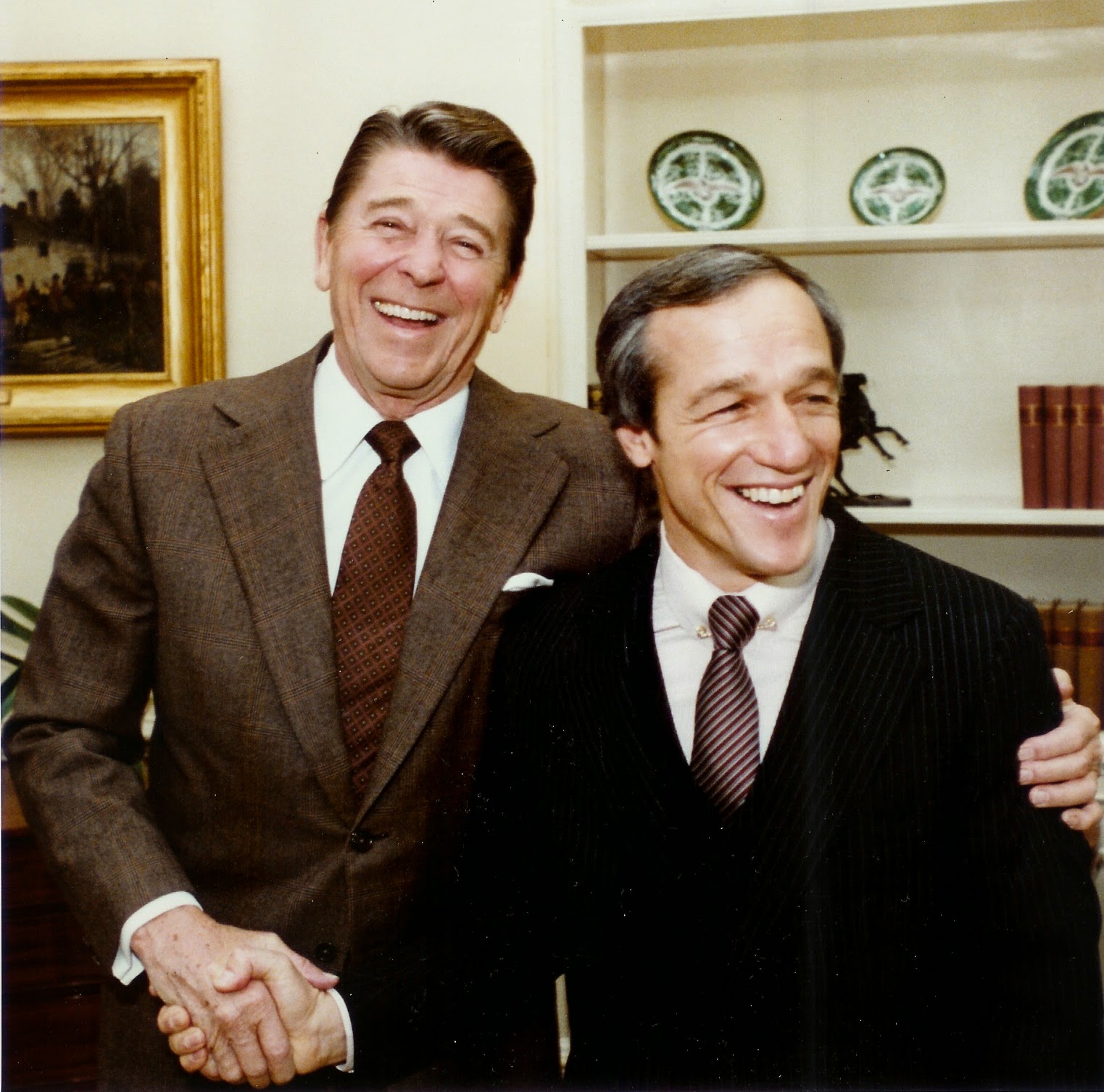 THE BEST- SAIC Bob DeProspero with President Reagan