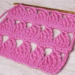 Punto Calado Varetas a Crochet
