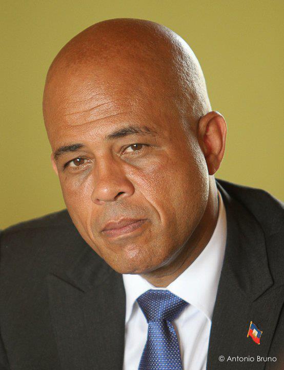 President of Haiti: Michel Joseph Martelly