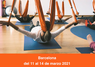 formación yoga aéreo Barcelona