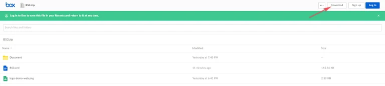 tải template trên box tải template trên box