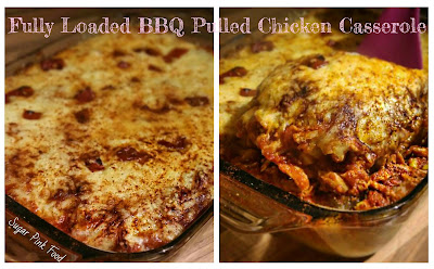 Slimming World Friendly Recipe - Fully Loaded BBQ Pulled Chicken Casserole 