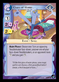 My Little Pony Glass of Water High Magic CCG Card