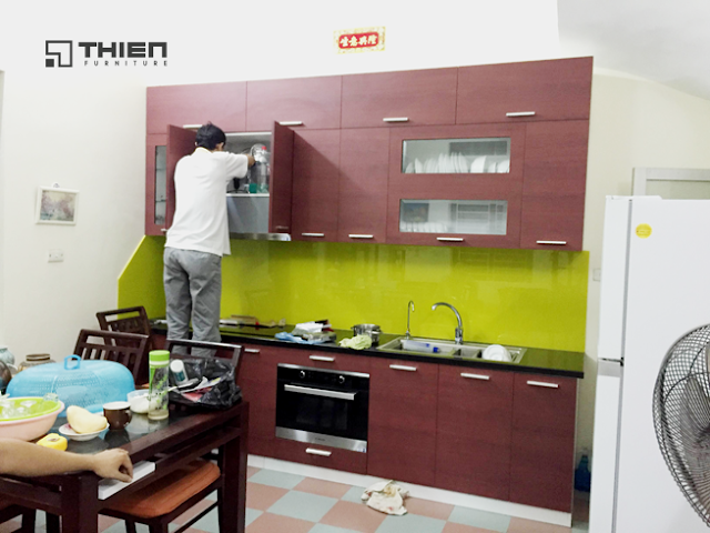 Thien Furniture Lam tu bep tai Hai Phong