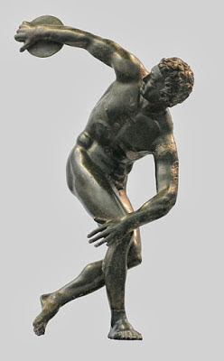 “Discóbolo” do escultor Míron (século V a.C)