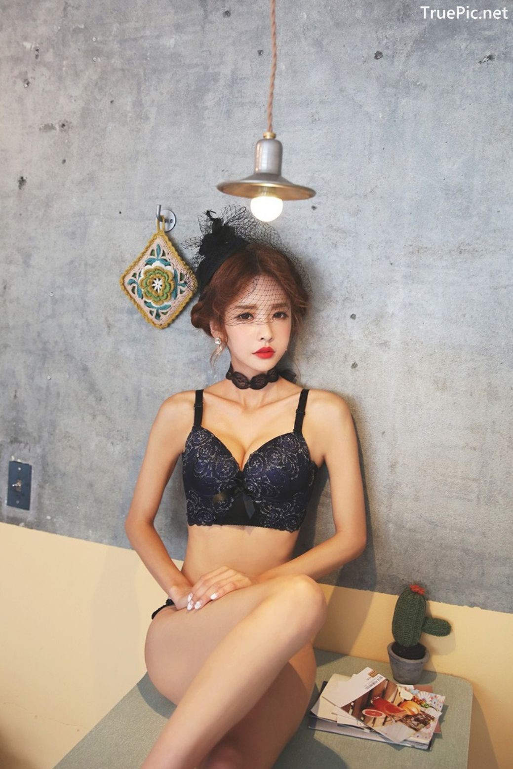 Image-Korean-Fashion Model-Shin-Eun-Ji-Various-Lingerie-Set-Collection-TruePic.net- Picture-13