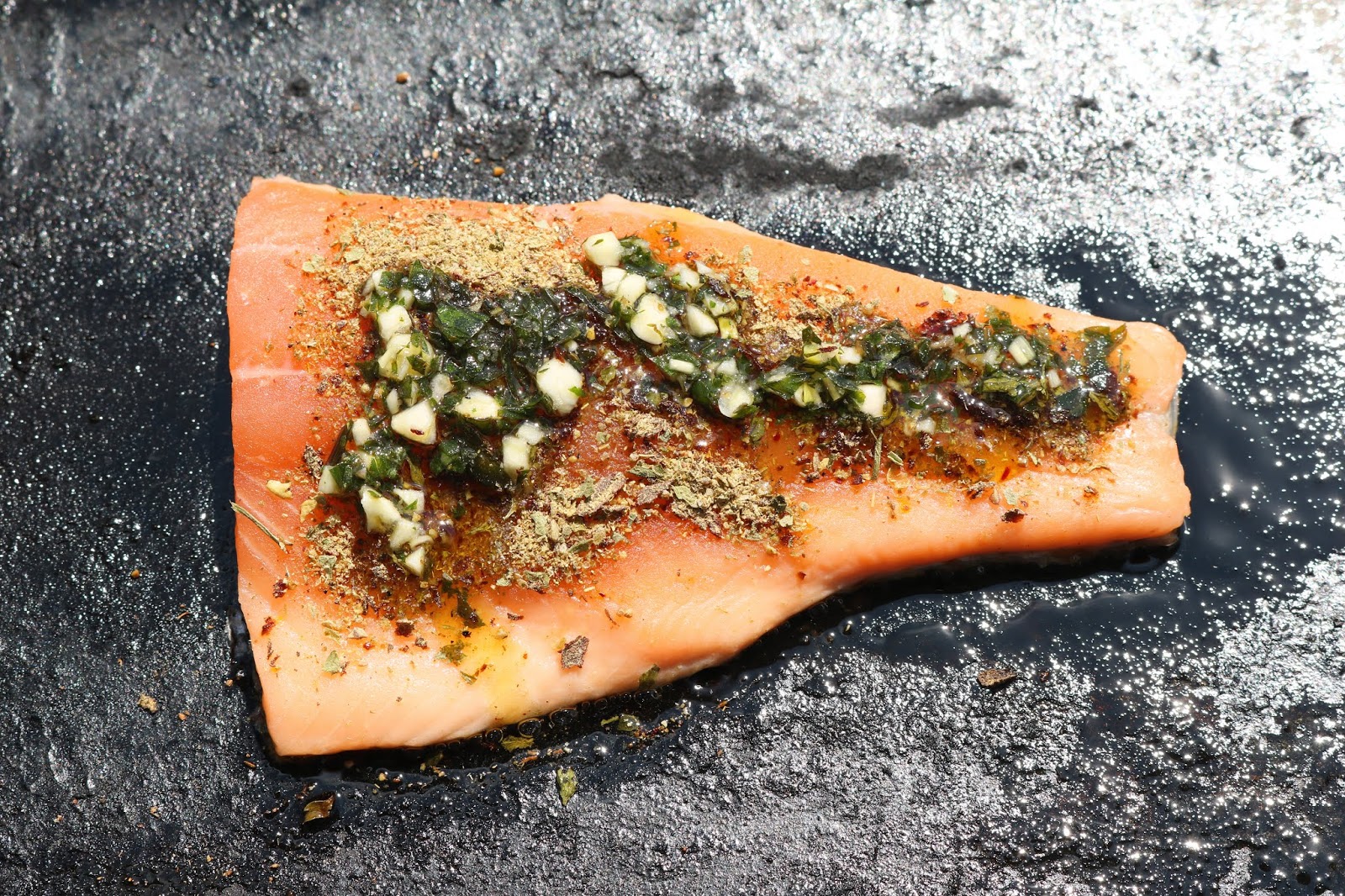 Lachsforelle gegrillt Lachsforelle gegrillt