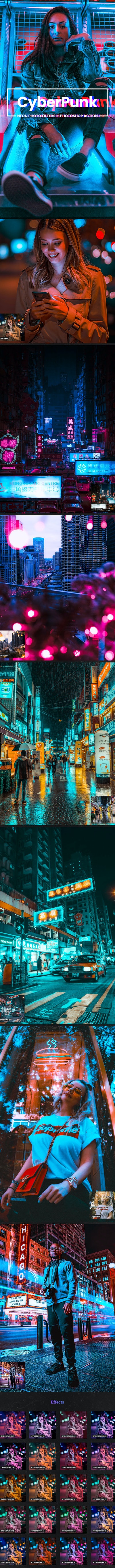 GraphicRiver - CyberPunk Neon Photo Filters Photoshop Action 26775858 2 preview cyberpunk 02