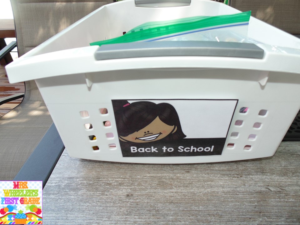 Mrs. Wheeler's First Grade Tidbits: Classroom Setup Box