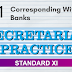Secretarial Practice Class 11- Chapter - 11 - Corresponding With Banks