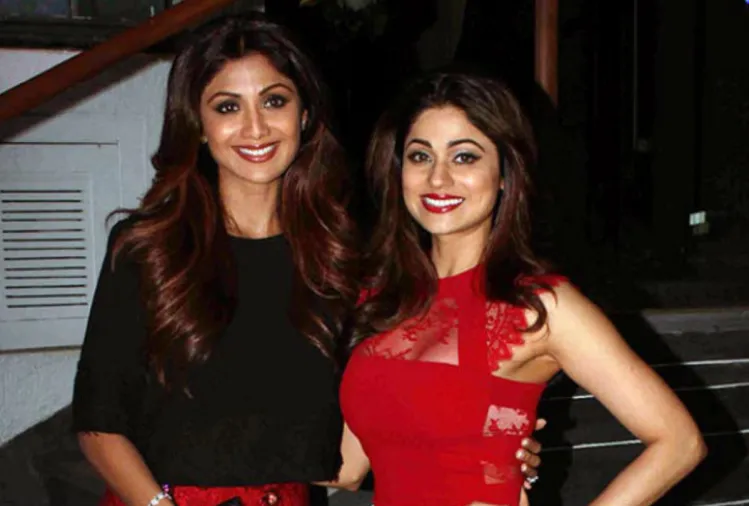 shilpa shetty  shamita shetty 