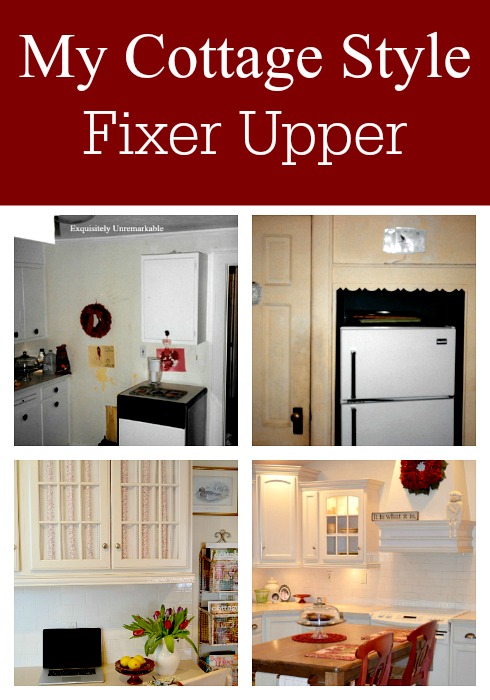 My Cottage Style Fixer Upper Before and After photos