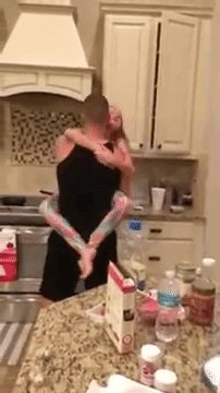 Mom Thinks Dad & Daughter Are Cooking Breakfast - When She Sees THIS, S...