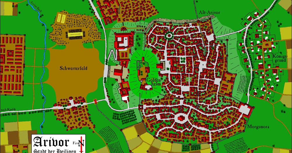DereGlobus-Blog: Stadtkarten des Lieblichen Feldes
