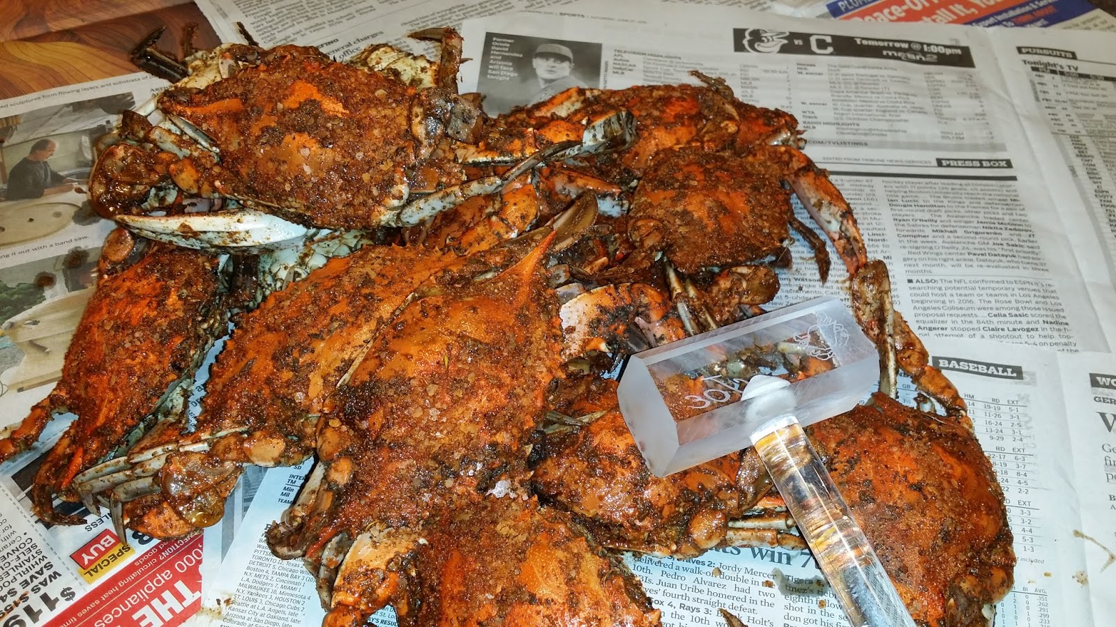 50 States on 50 Plates Week 33 Maryland Old Bay Crab Dip Pizza