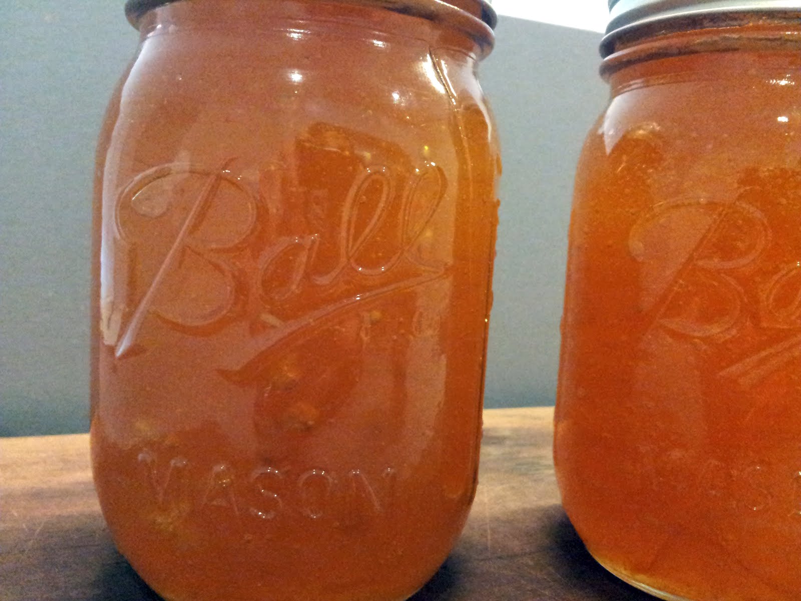 good food in a crap kitchen Grapefruit marmalade