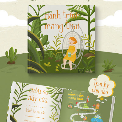 [A116] Quà tặng sách tô màu cho Bà Bầu nên mua nhất