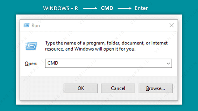cara buka cmd
