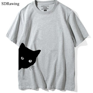 футболка с котиком 