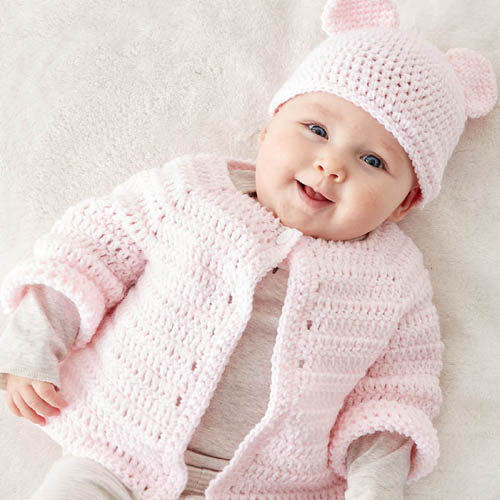 Beautiful Skills Crochet Knitting Quilting Crochet Baby Jacket Set