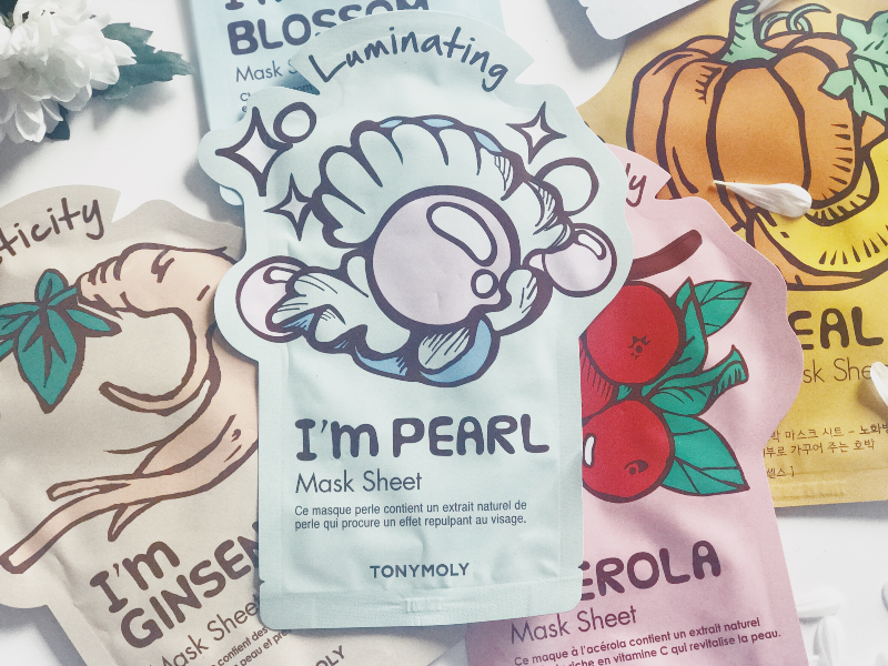The New Tony Moly Sheet Masks Review The Sunday Girl