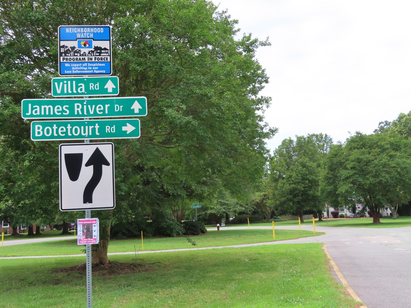 Luke's Signs James River Drive & Botetourt Rd. Newport News, VA