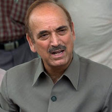 Ghulam Nabi Azad briefs PM on Telangana issue