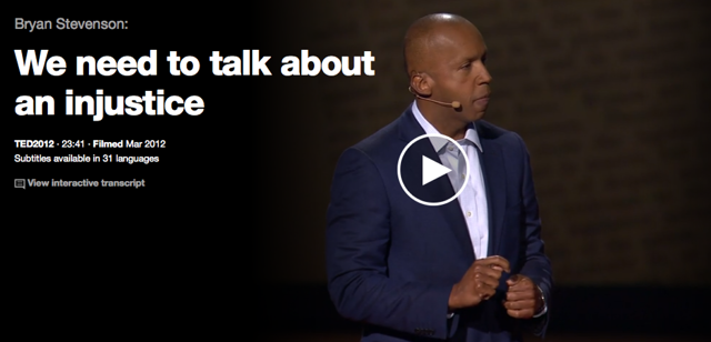 TED 中英字幕: Bryan Stevenson：我們需要談談不正義 