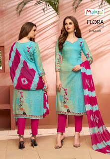 Mehta Flora 57 Cotton Print Salwar kameez wholesaler