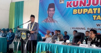  Bupati Amin Ingatkan Kades Kelola DD Yang Baik dan Jaga Infrastruktur Desa 