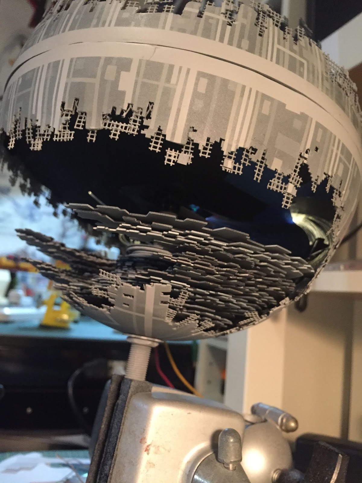 The Irate Modeler: Death Star II Scratch Build Part 2