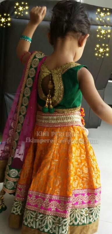 punjabi dress for baby girl