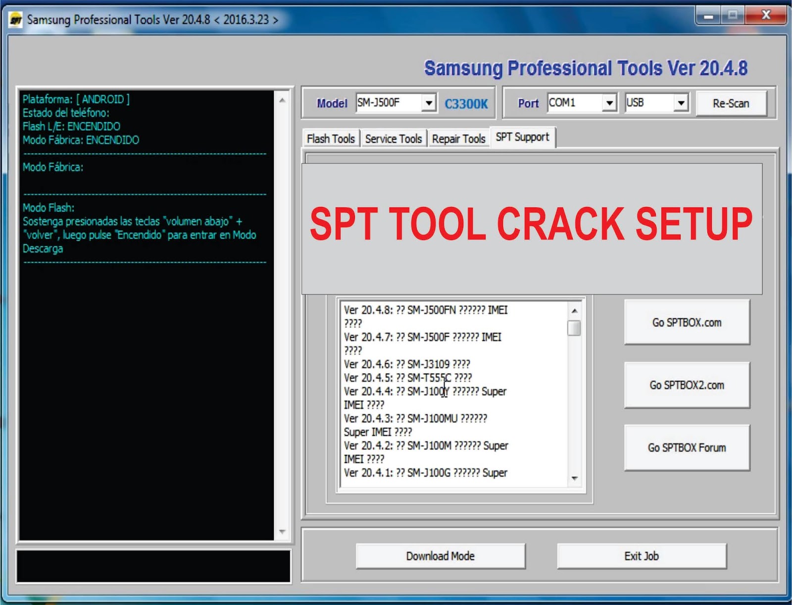 Spt launcher