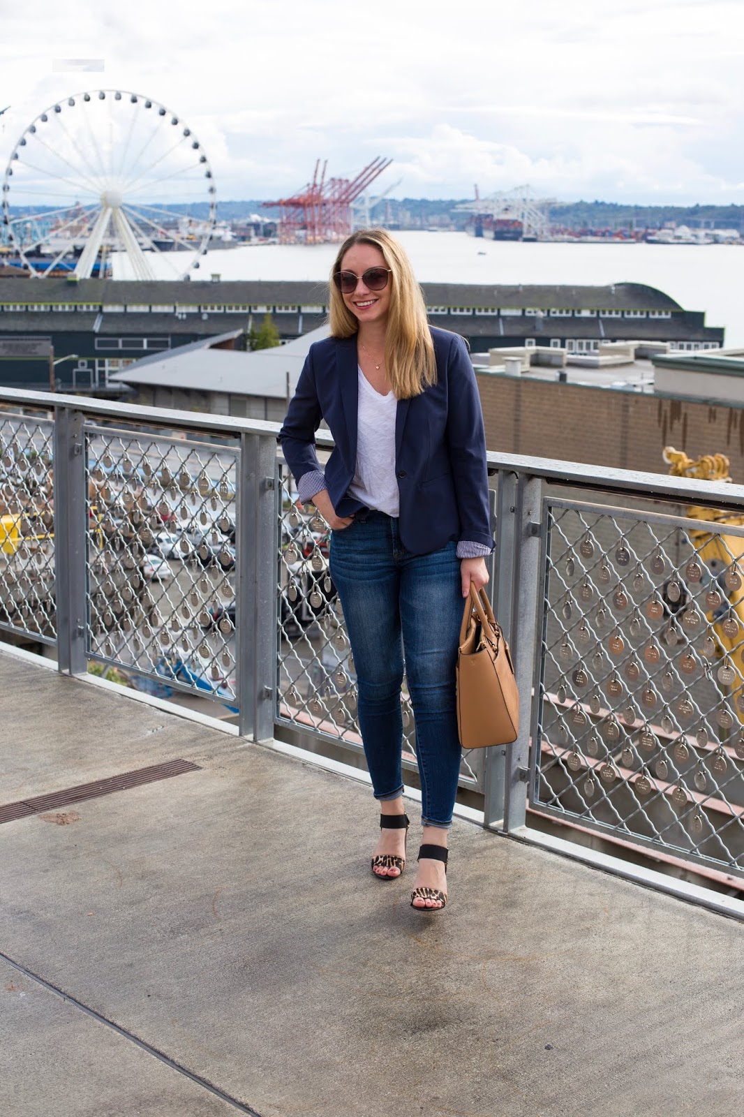 blazer with sandals