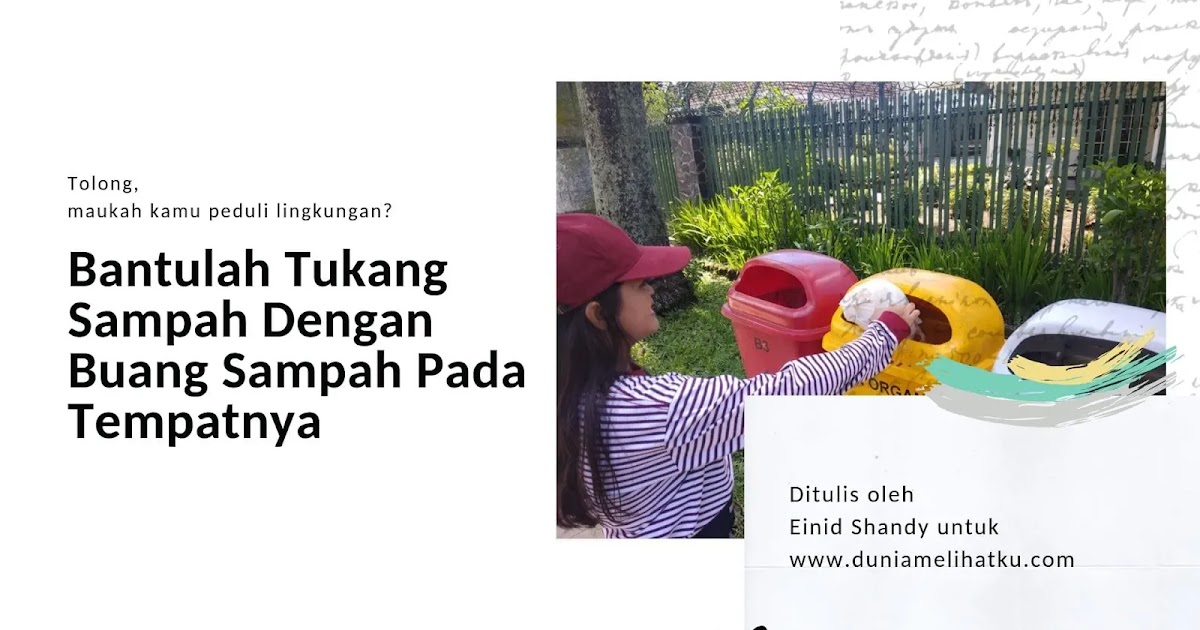 Buanglah Sampah Pada Tempatnya Kalimat Tersebut Merupakan Buanglah Sampah Pada Tempatnya Kalimat Tersebut Merupakan